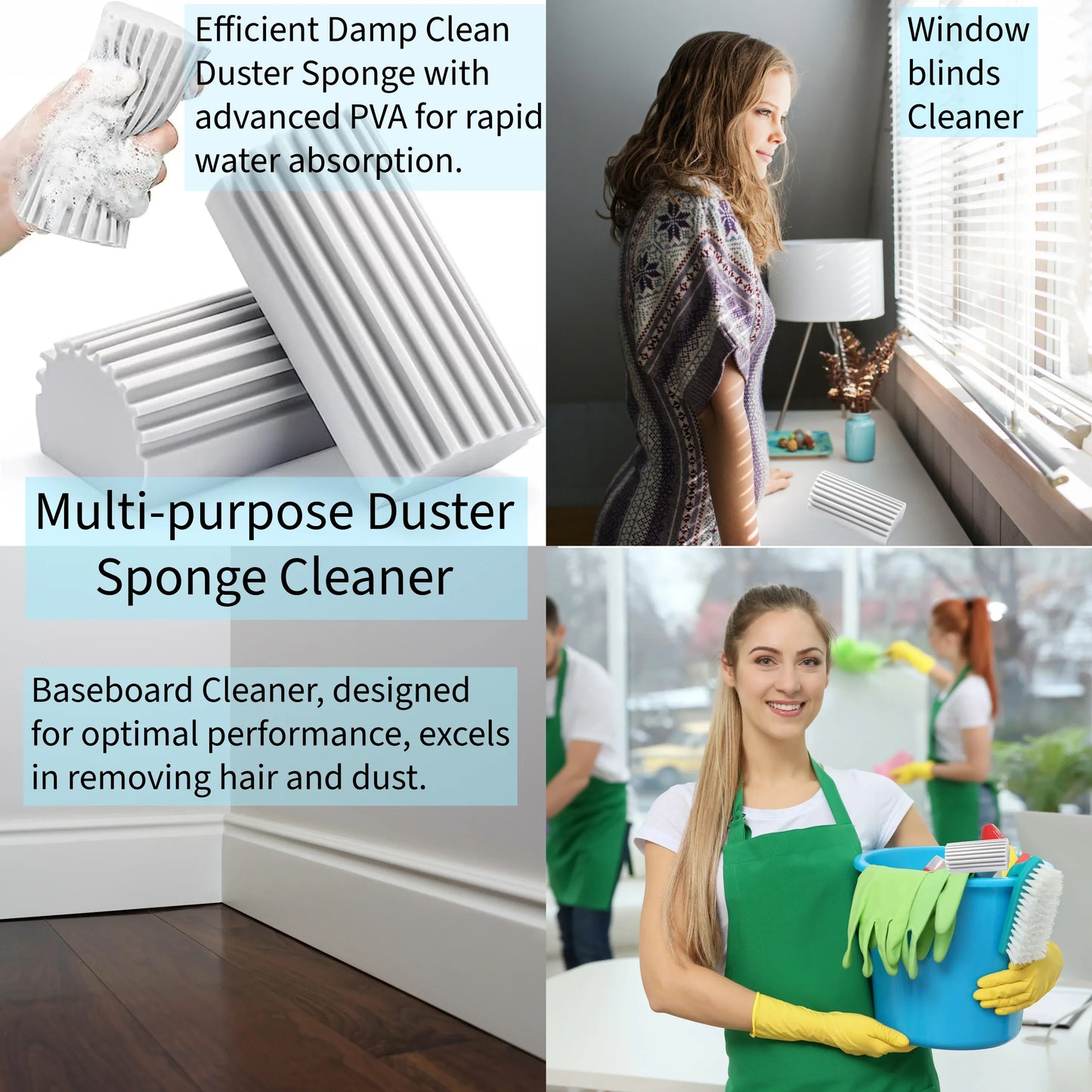 Elkanah Deep Cleaning Supplies Scrub Brushes for Crevice Brushes Scrubber Dust Sponge Tools Cleaning Essentials Set of 10