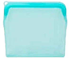 Elkanah 100% Premium Platinum Silicone Reusable Bags Flat