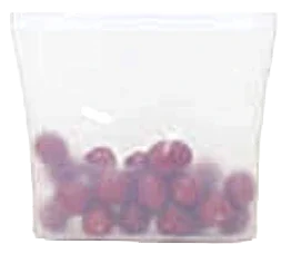 Elkanah 100% Premium Platinum Silicone Reusable Bags Wide top Standup