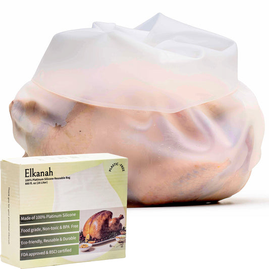 XL Silicone Turkey Bag – Oven Safe & BPA-Free (6.9 Gal)