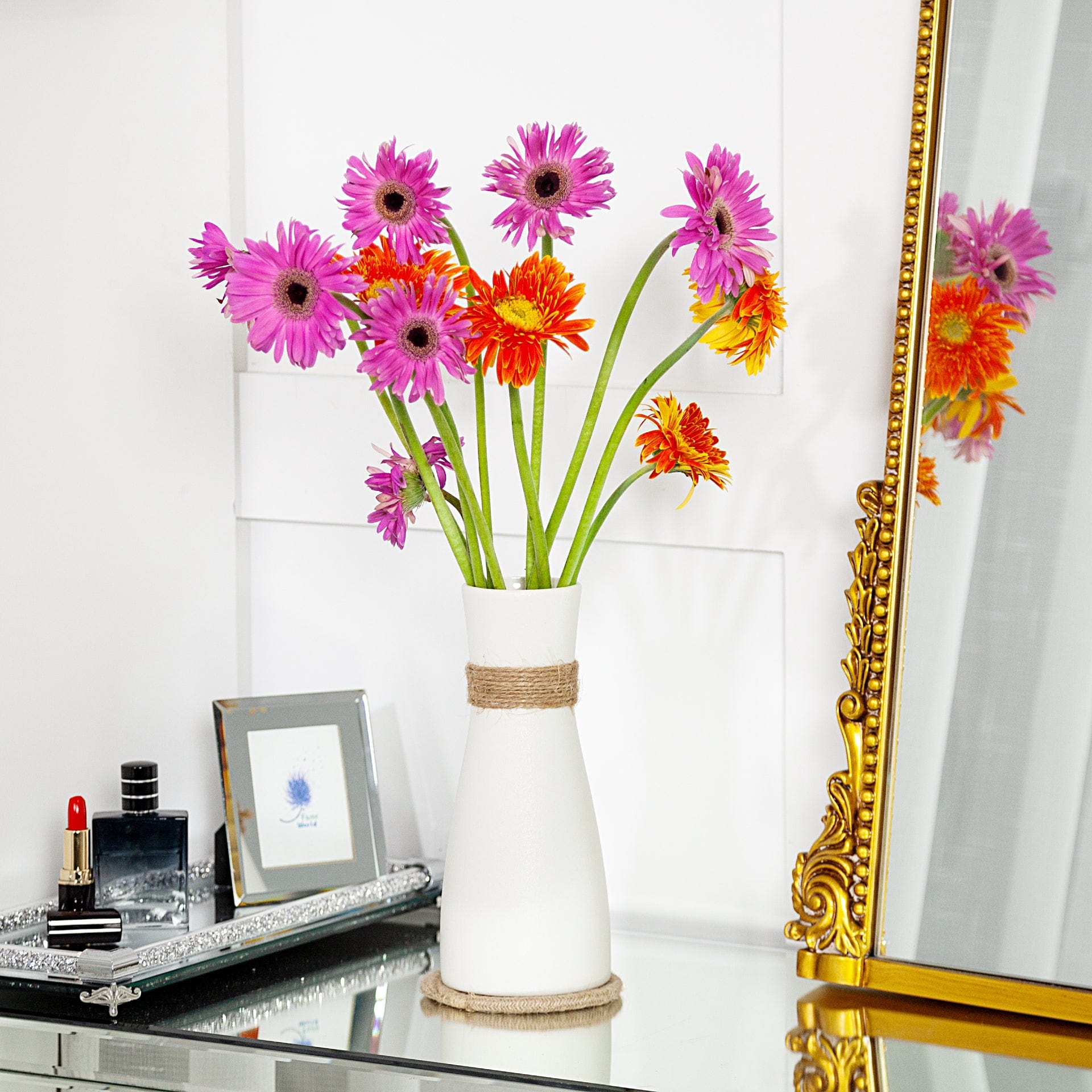Elkanah 25cm Flower Vase Black Vase for Flowers Ornaments elkanah.store